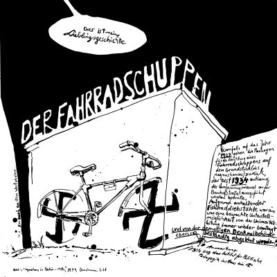 Fahrradschuppen